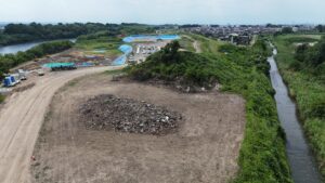 殻運搬処理工事　工事写真